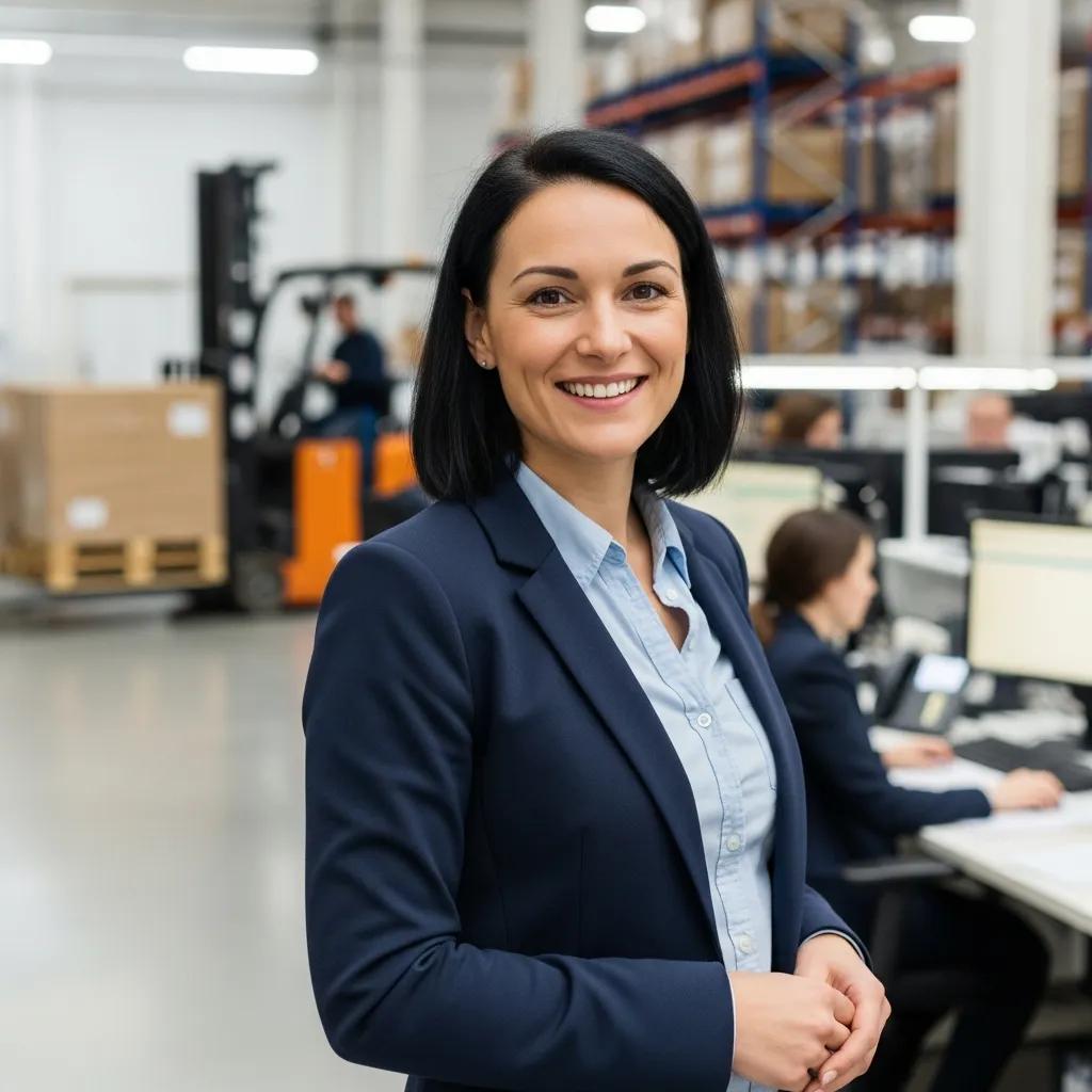 Satisfied client providing a testimonial about successful AEO services in a professional setting